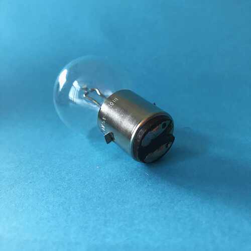 8025 6V5A机床照明BA20D仪器显微镜灯泡30W长寿命200H
