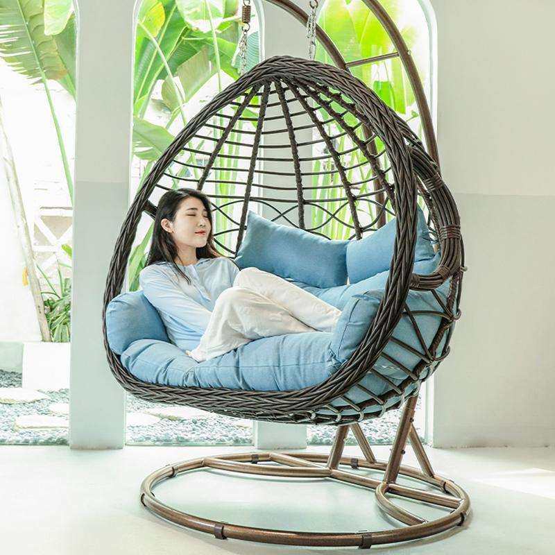 家用吊篮藤椅摇篮室内外阳台吊椅庭院鸟巢吊兰双人秋千椅懒人吊床,鲜花速递/花卉仿真/绿植园艺,割草机/草坪机,淘宝优惠券,粉丝福利购,淘宝优惠卷