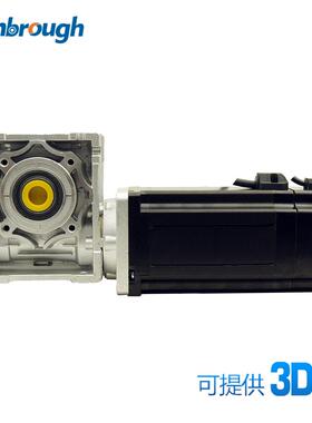 两相86蜗轮减速刹车步进电机电机力矩12NM 减速比5-100