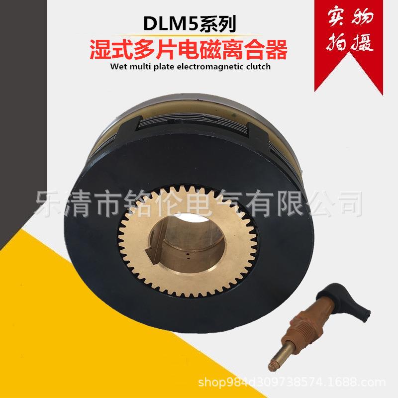 湿式多片电磁离合器 DLM5-160A 机床附件离合器 24v 单键
