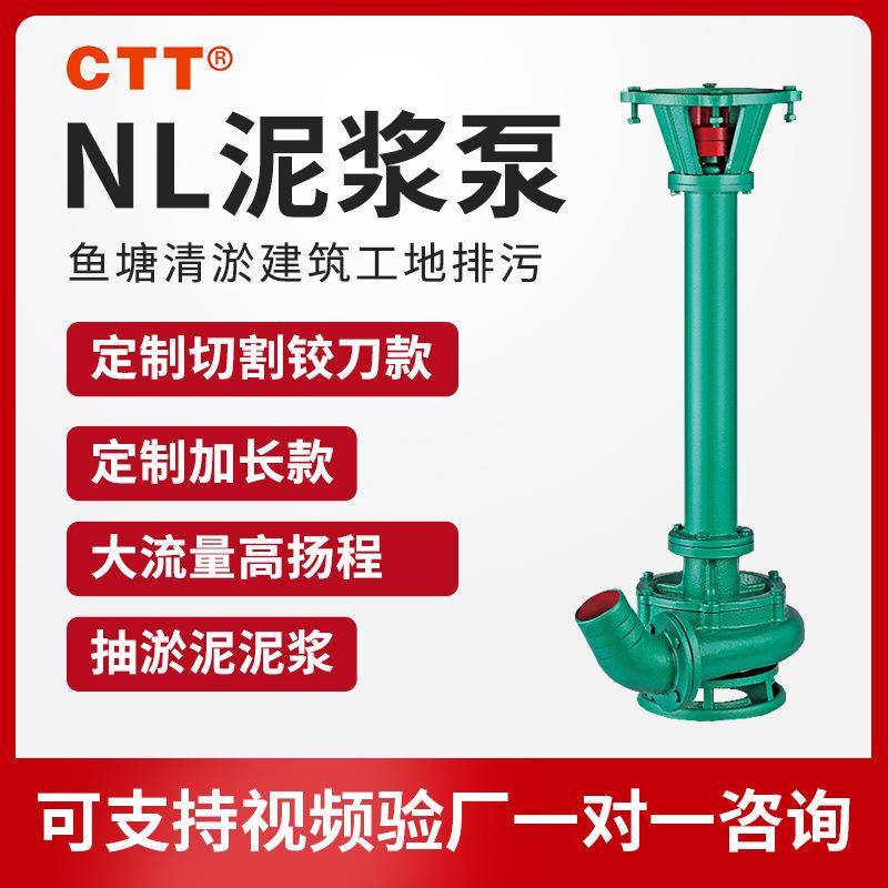 NL型泥浆泵液下泥浆排放NL76-9长轴混凝土抽污水泥浆泵