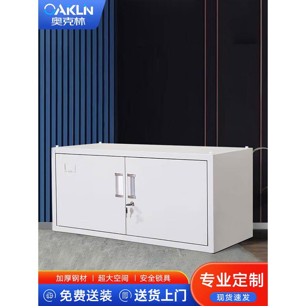 办公室加厚单节柜五节文件柜档案资料柜家用铁皮矮柜储物柜收纳柜