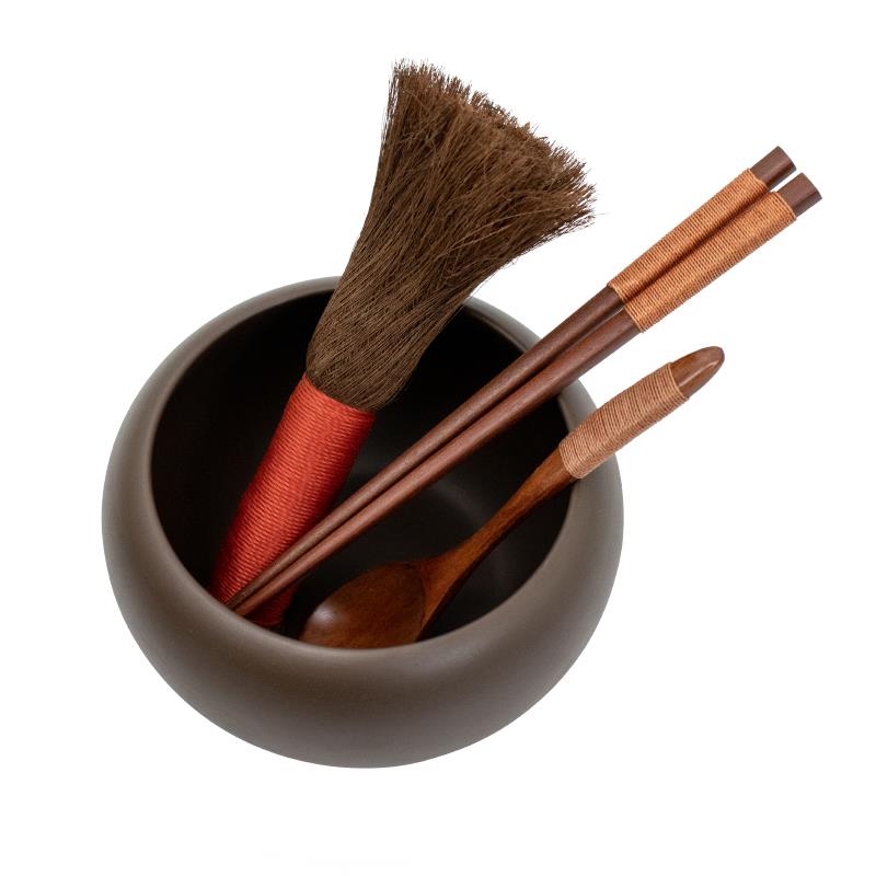 寺院出家僧人生活餐具钵碗饭碗大号紫砂钵盂和尚尼姑化缘法会乞食