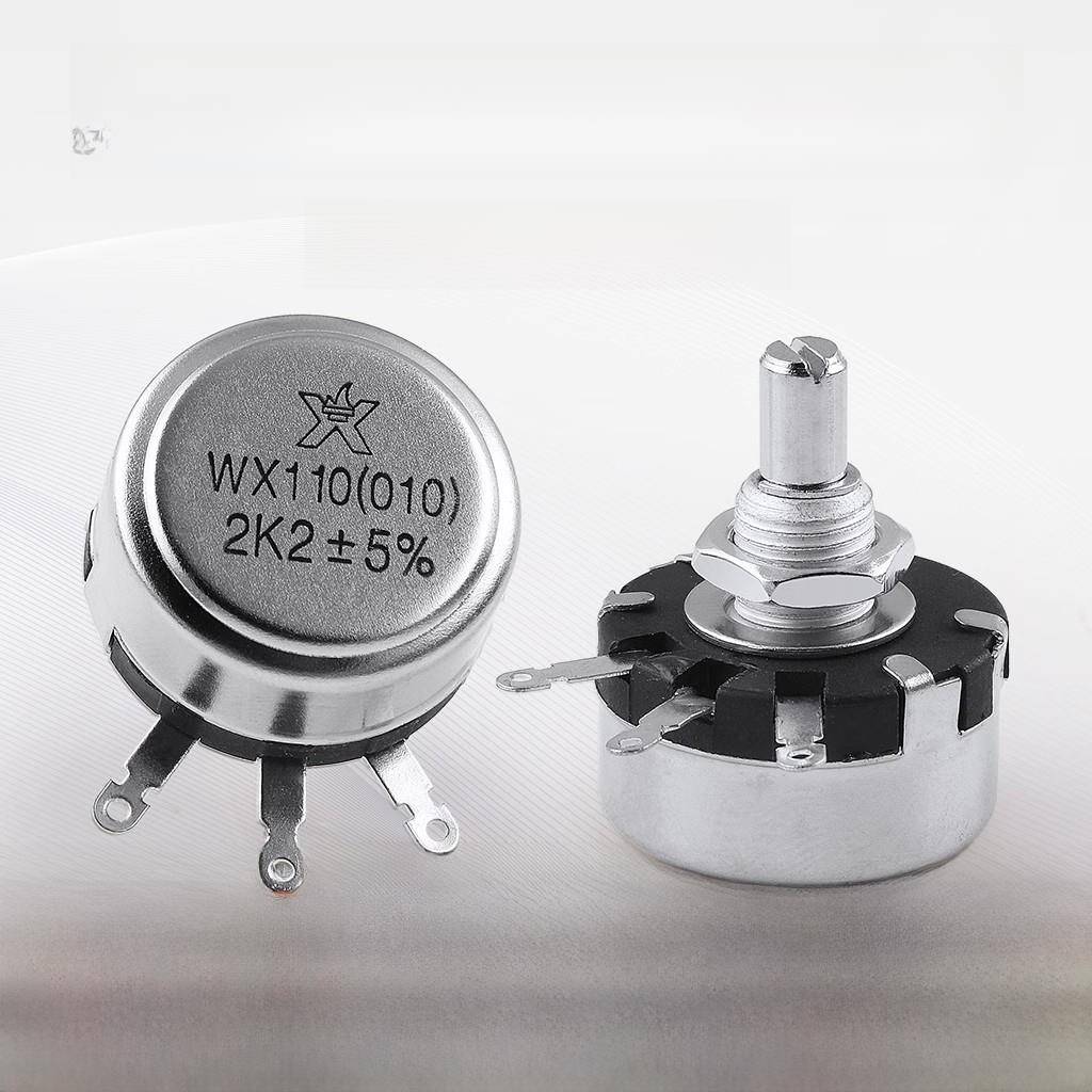 包邮线绕电位器 WX110 WX010 1W 470欧 1K 2K2 4K7 10K 22K