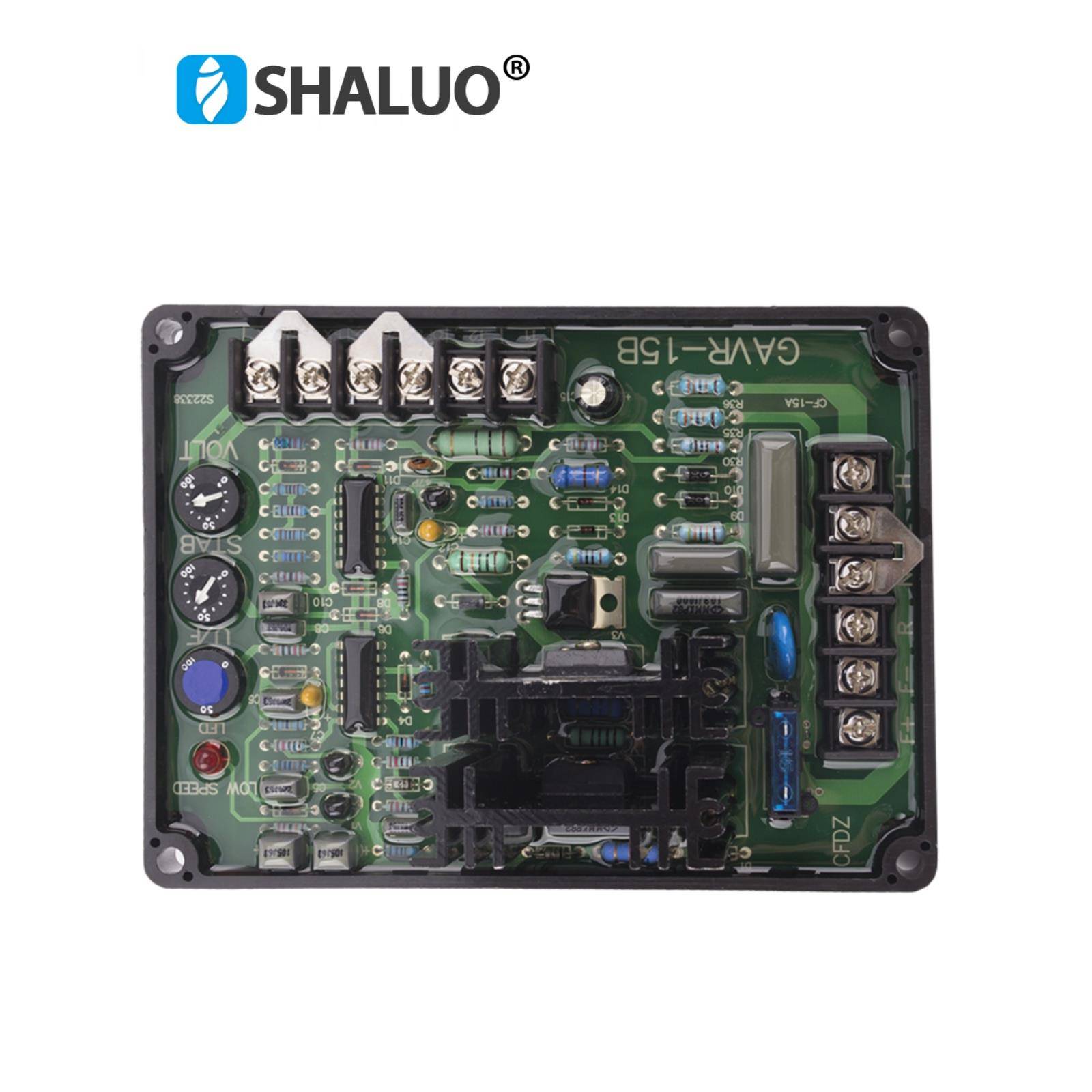 GAVR-15B 15A AVR无刷发电机通用调压板自动电压调节器励磁稳压器