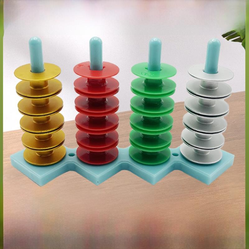 Pl工业平车缝纫机线轴存储架与强磁线轴架家用锁芯存储缝纫工具