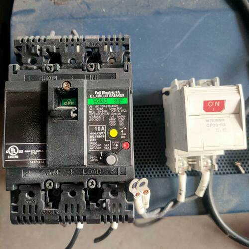 【询价】富士漏电断路器EG53C 10A，CP30-ba成色不错适用