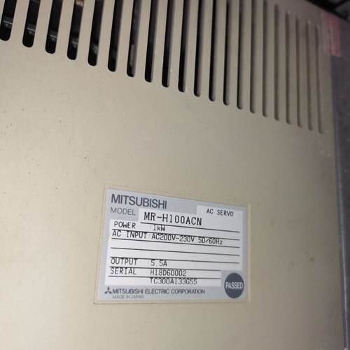 议价--三菱伺服驱动器 MR-H100ACN 日本原装1KW AC2