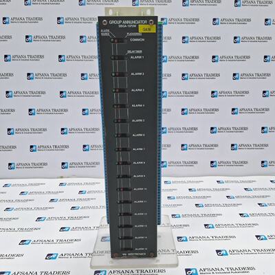WESTRONICS SBGA15P2W GROUP ANNUNCIATOR ANNMTML REV010601