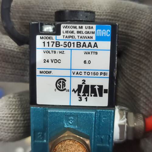 【询价】MAC电磁阀117B-501BAAA适用