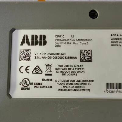 议价ABB人机界面CP610 A1 A0原装现货1SAP510100R0001