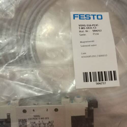议价FESTO/VUVG-L10-P53C-T-M5-1P3带线VUVG-S10-P53C-T-M5-1H2L-