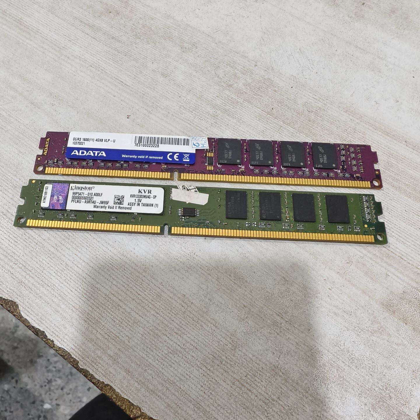 【议价】金士顿DDR3 4G内存条威刚DDR3 4G内存条台式机 全新/二手