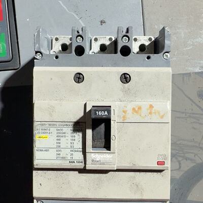 议价Nsc160s Molded Case Circuit Breaker 160A ThreePhase Dism