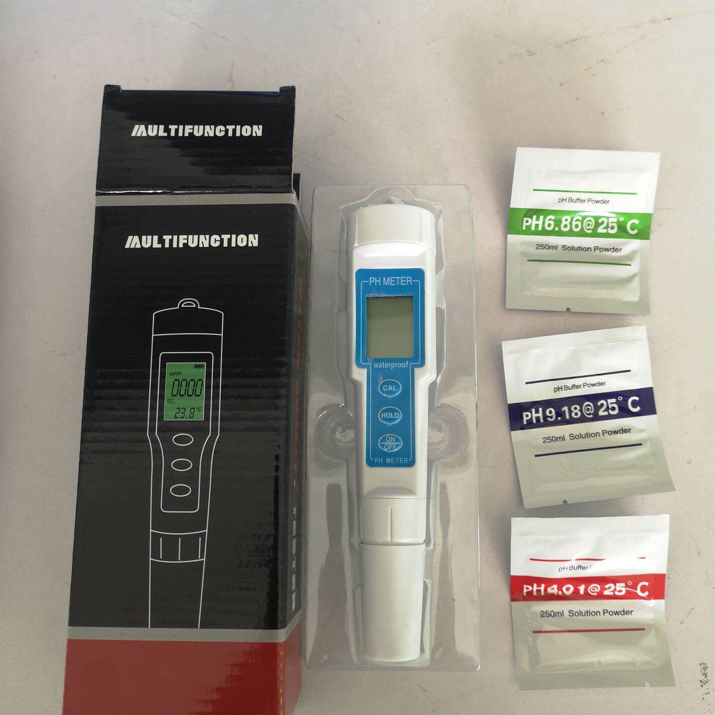 自动校准酸度计便携式ph测试笔CT-6020笔式酸度计同款K13PH笔