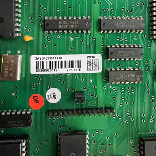 议价ABB控制板YPK107E 原装现货3ASD489301A410 全新议价