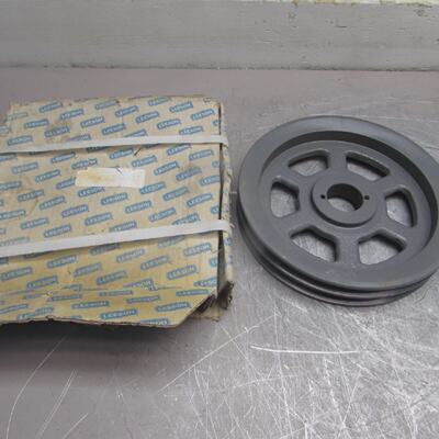 LEESON 2BK100H 2GROOVE VBELT PULLEY 9.75OD 1.75W BUSHED NOS