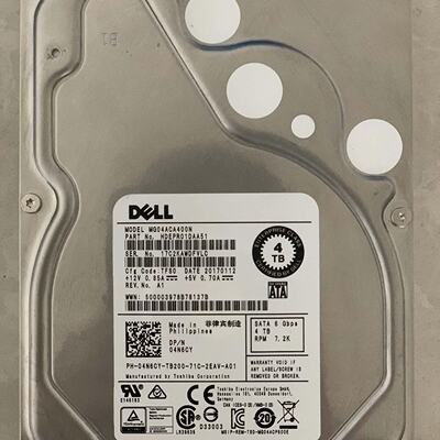 DELL4TB7.2KSATA6Gbs3.5寸硬议价