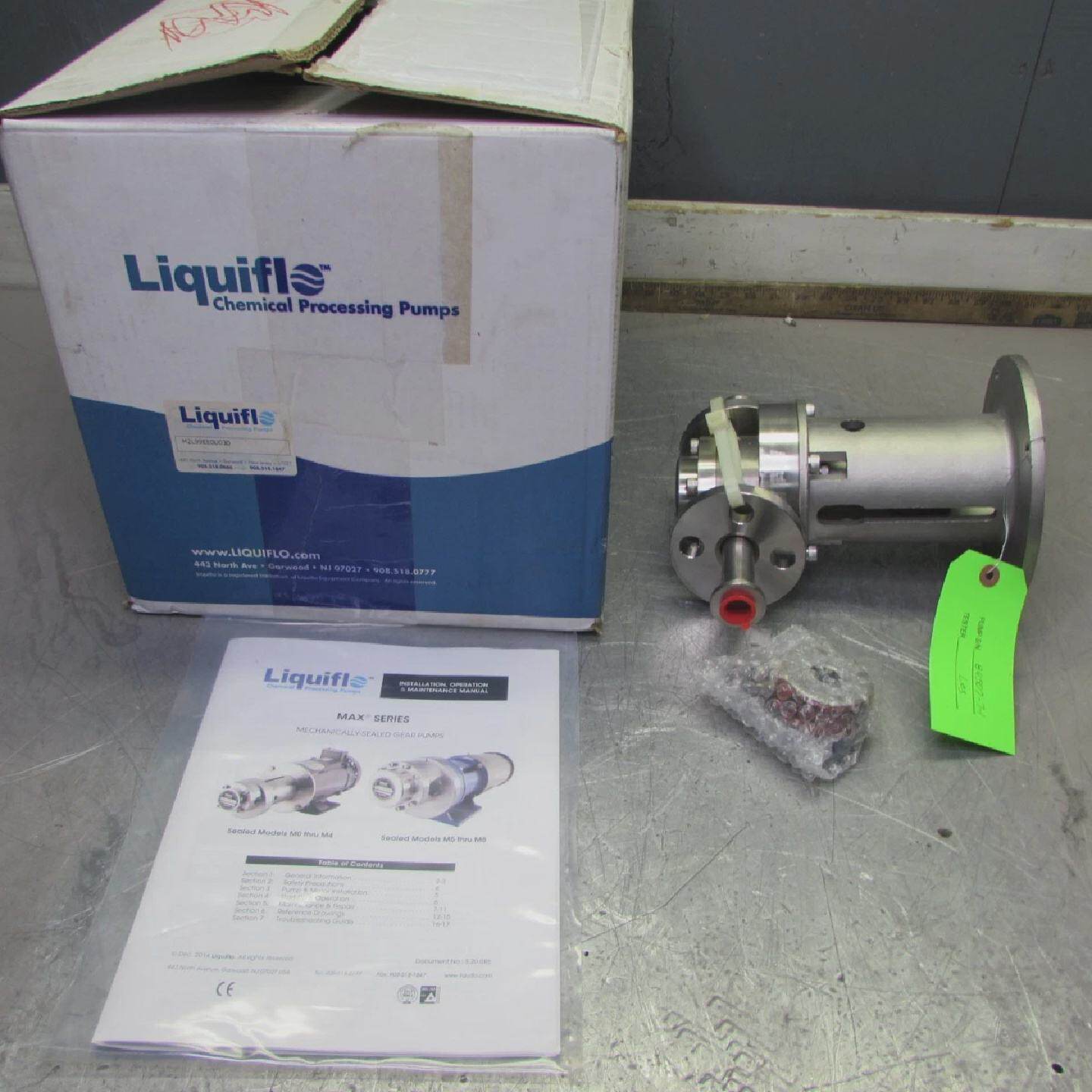 全新Liquiflo泵M2L99EE0U030MAXS.S.GEARPUMP12全新带盒优惠