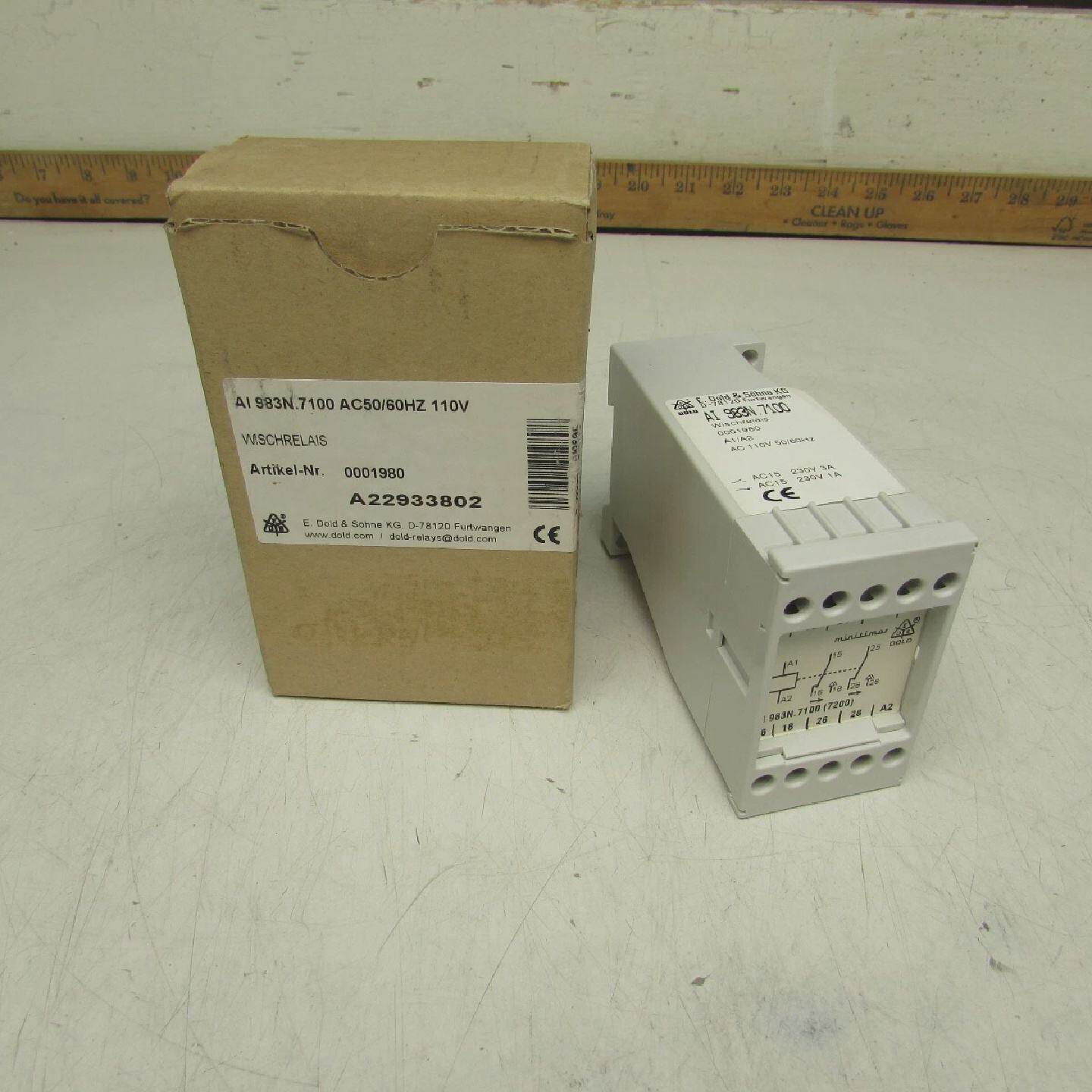 E. DOLD SOHNE AI 983N.7100 MINITIMER 110V NIB MAKE OFFER