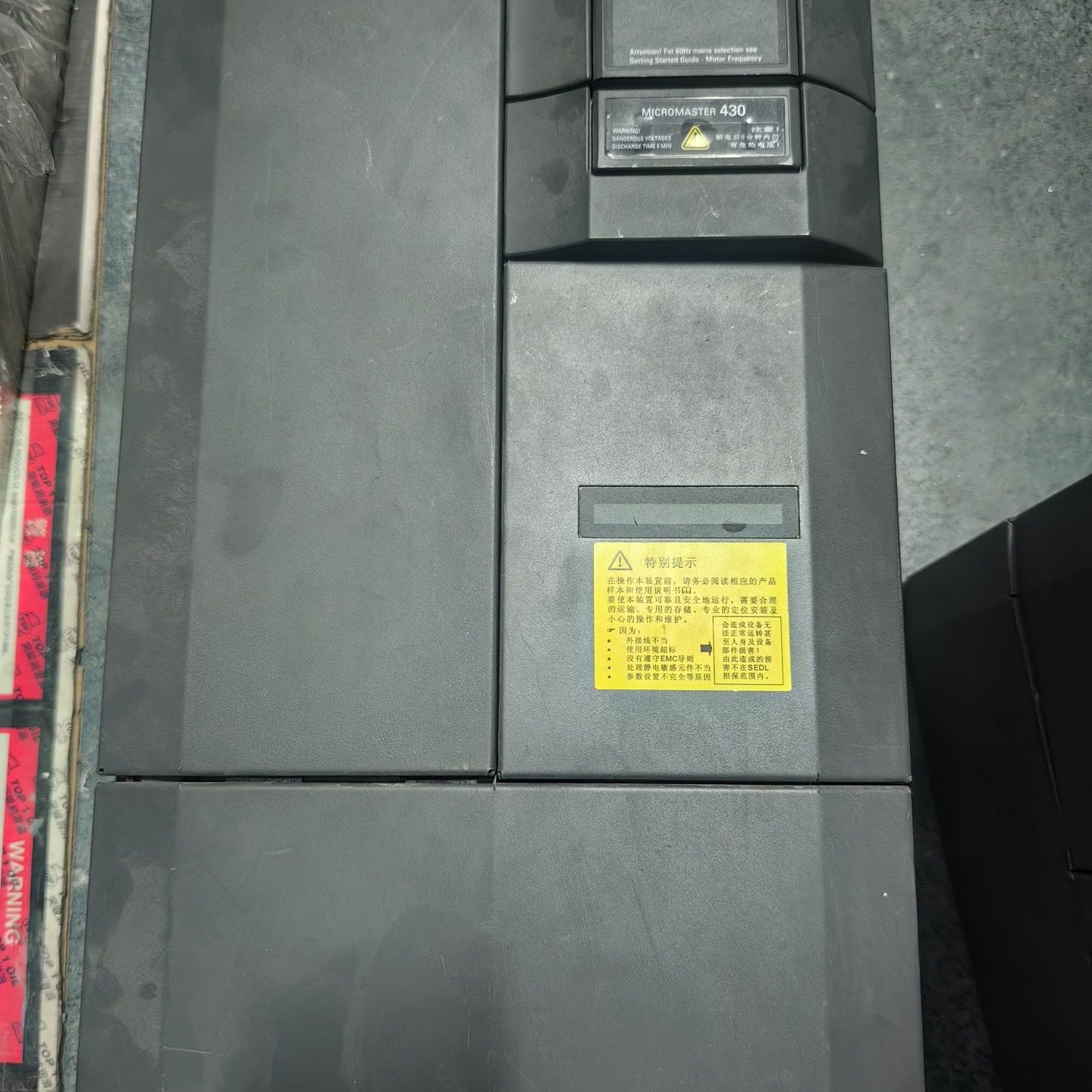 议价--西门子430变频器6SE6430-2UD31-8DB0二手拆
