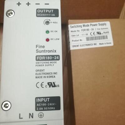 供应全新原装FINE SUNTRONIX韩国华仁开关电源FDR240-24 FDR240-1