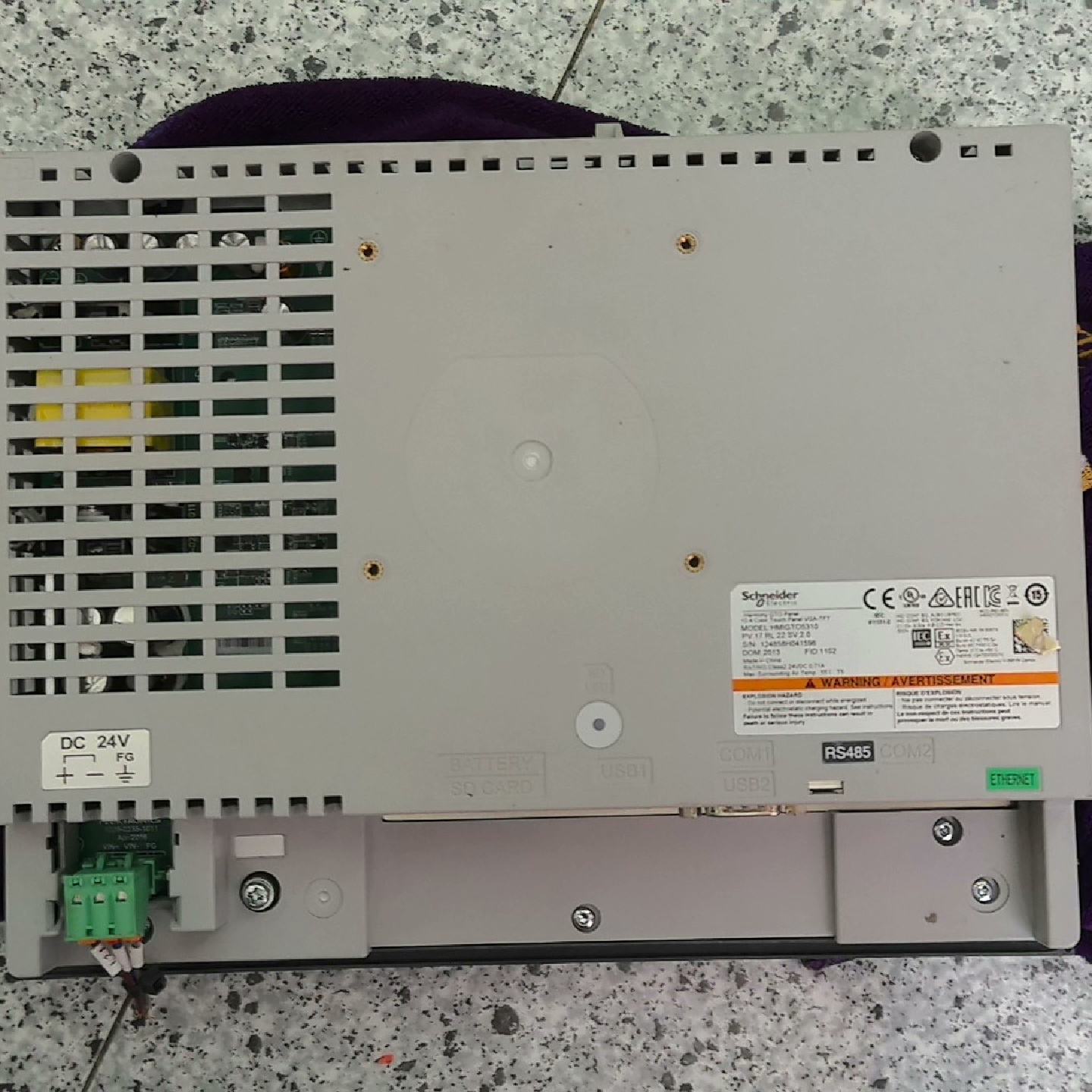 议价--施耐德触摸屏，HMIGTO5310，正品拆机，功能完好，成色