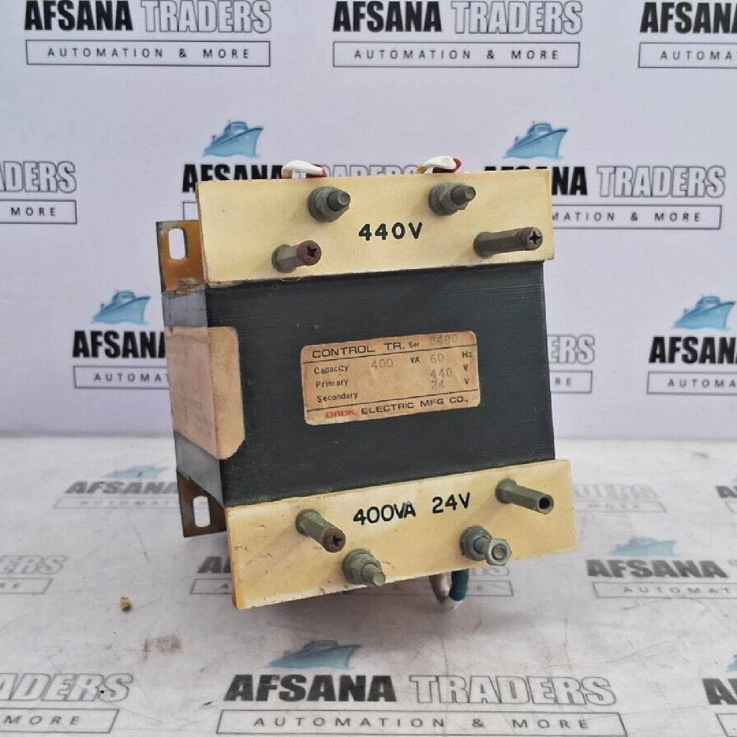 Obok electric mfg co. control tr current transformer cty 400