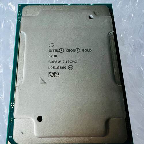 溢价-至强正式版6230CPU20核心40线程主频2.1G