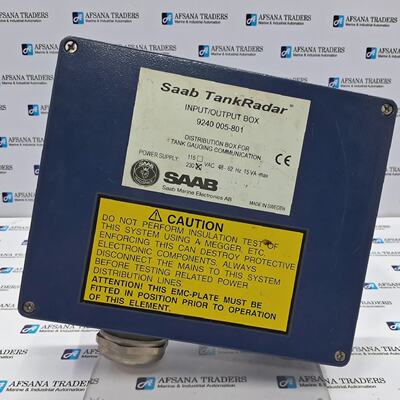 SAAB MARINE TANK9240 005801 INPUTOUTPUT BOX