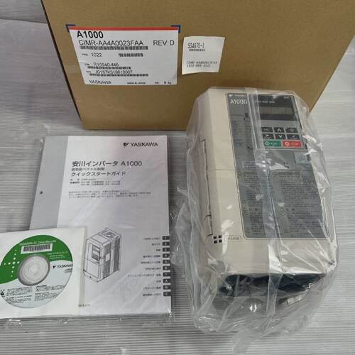 YASKAWACIMRAA4A0023FAAA1000变频器驱动器3相400V2.2kW