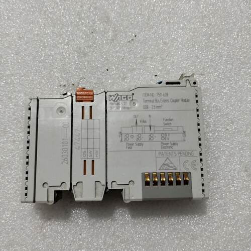 溢价-WAGO万可750628终端总线扩展耦合器模块件实