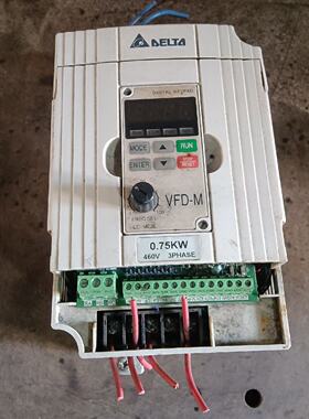【询价】台达变频器 0.75kW 380V VFD007M43B 拆适用