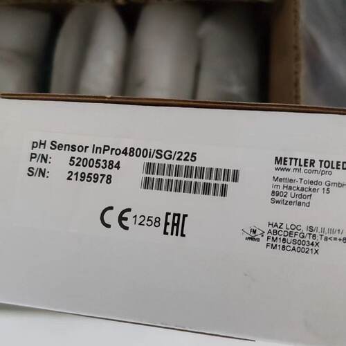 议价全新梅特勒托利多ISM电极52005834 inpro4800i/SG/225