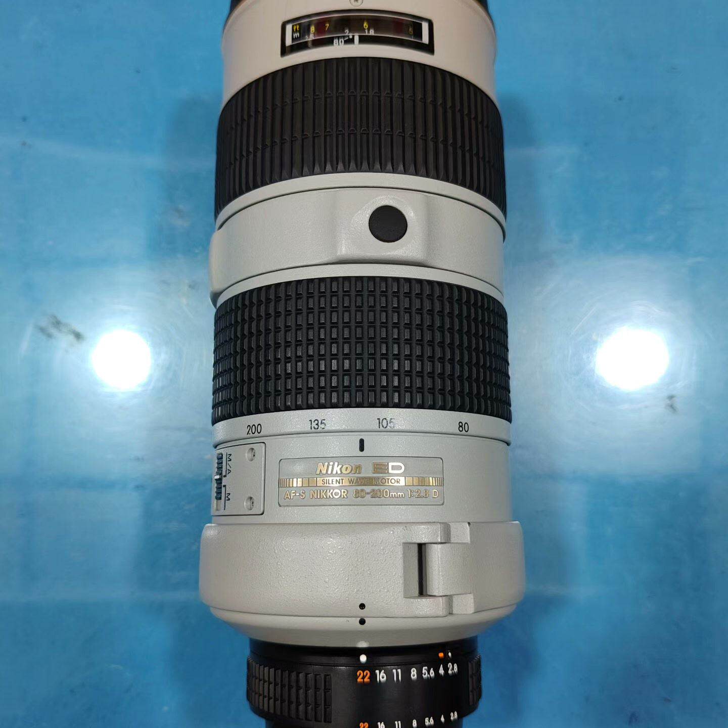 尼康AF-S 80-200/2.8D ED四代大钢炮 稀有白--议价商品