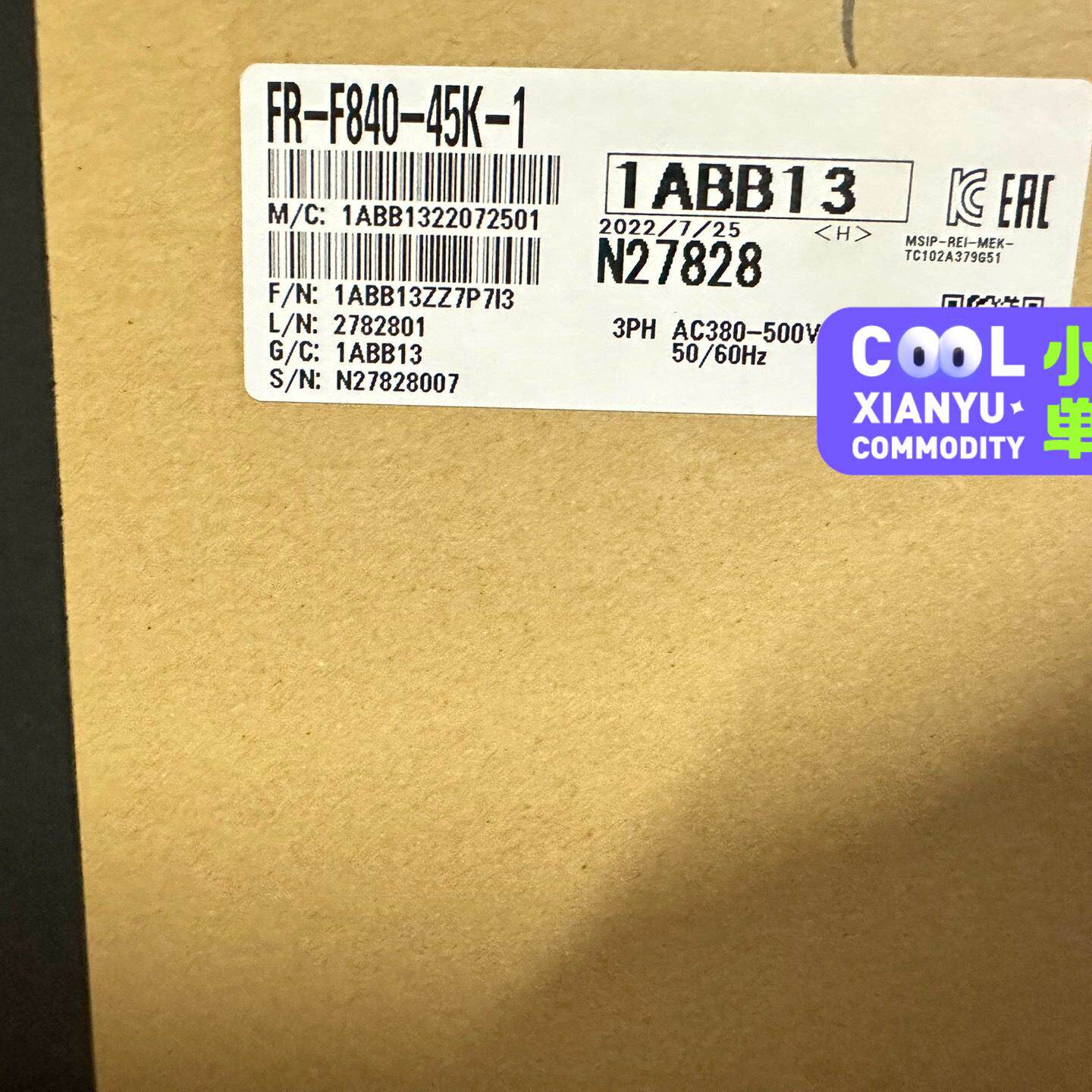 三菱日本版变频器FRF84045K1现货销售