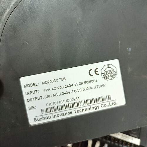 议价Inovance 0.75Kw Frequency Converter 750W Md200s0.75B Col
