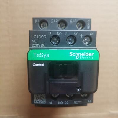 原装接触器LC1D09MDC线圈电压220VDC议价及维修！