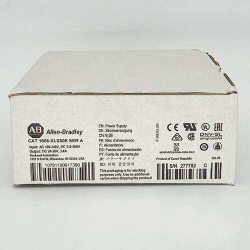 议价1606-XLS80E直流电源罗克韦尔Allen-Bradley全新1606XLS80E