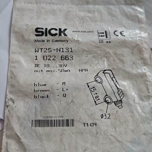 溢价-德国西克SICK漫反射光电开关WT2SN131传感器现
