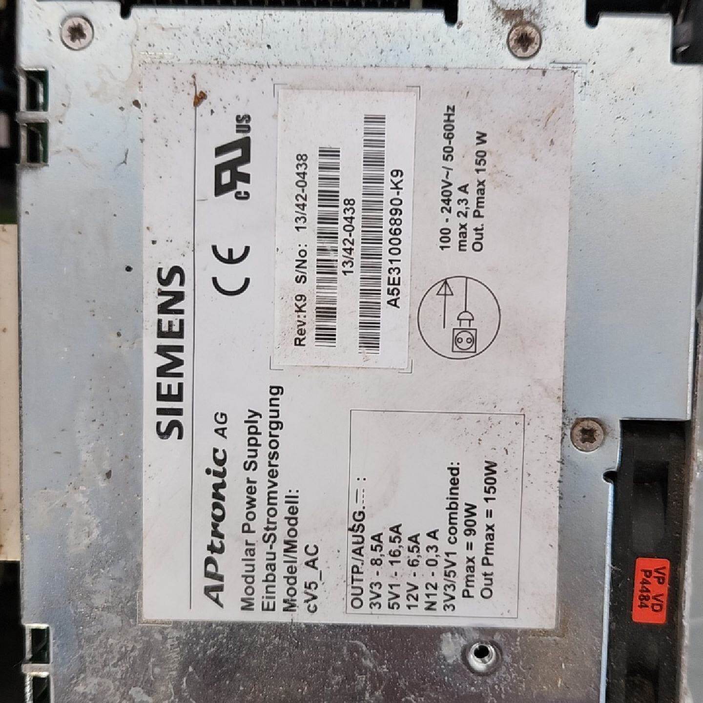 议价可维修工控机电源CV5ACK9包好1500成色9
