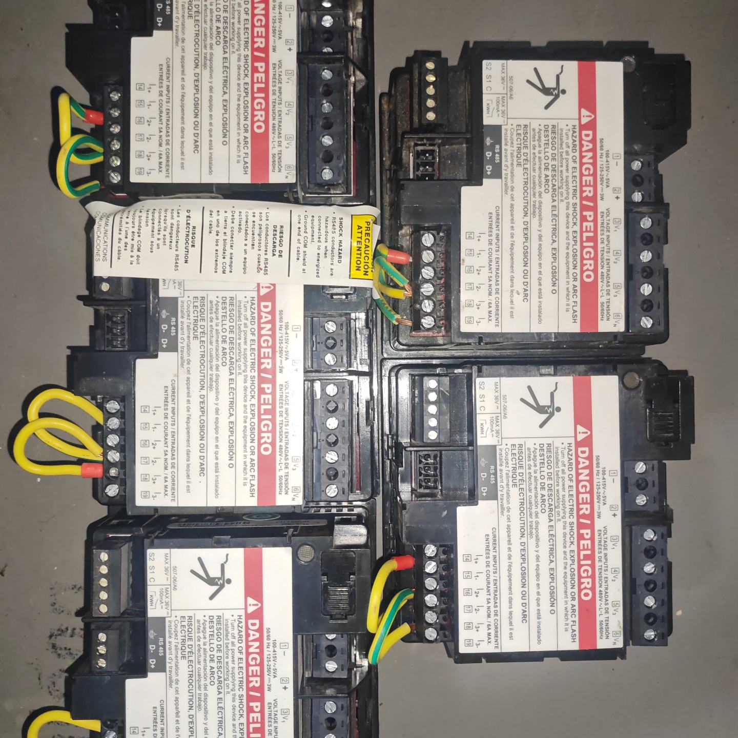 施耐德PowerLogic PM750MG多功能电表,二手拆--议价商品
