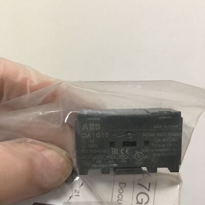 议价原装ABB隔离开关 辅助接触点 OA1G10  现货