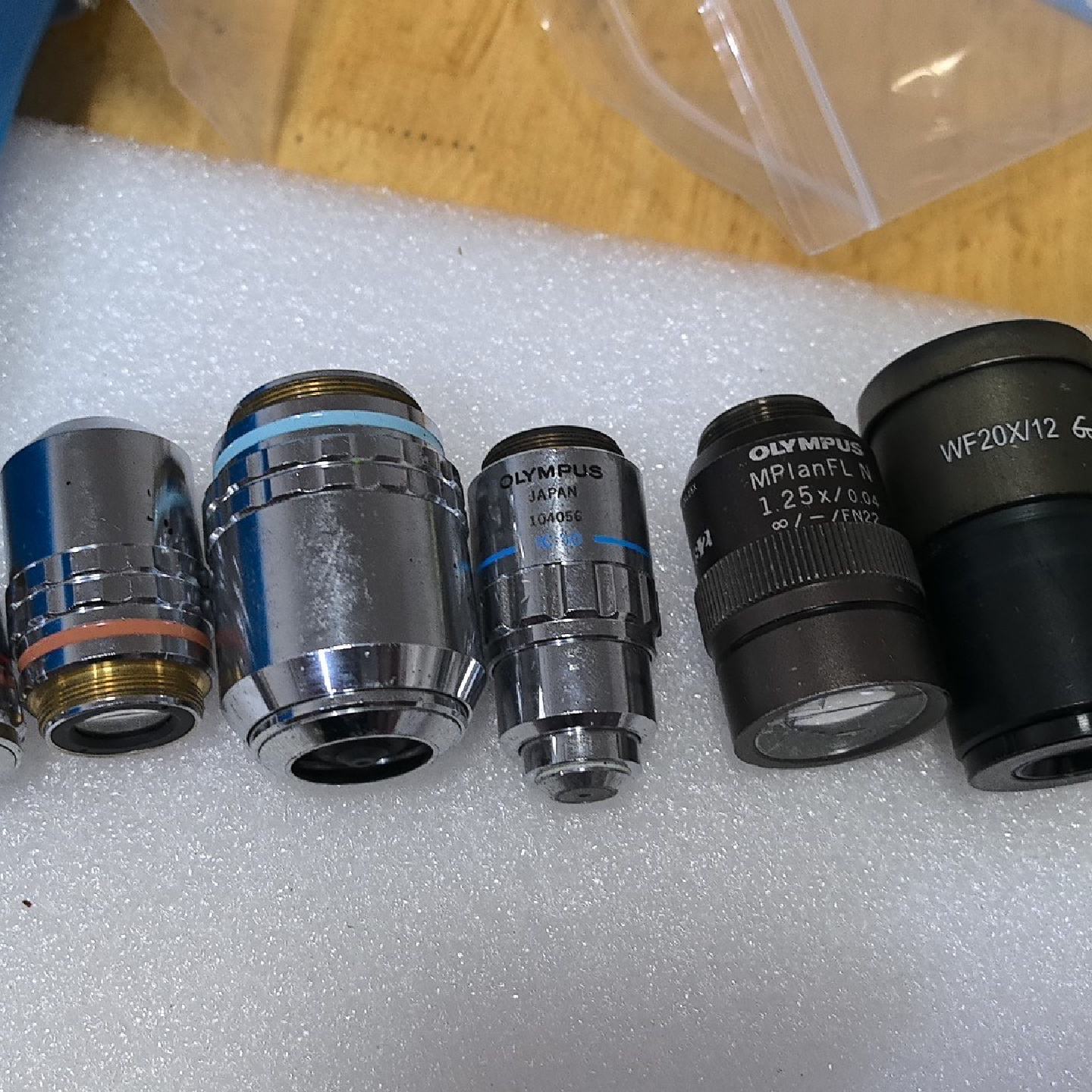 奥林巴斯Olympus物镜目镜一批--议价商品