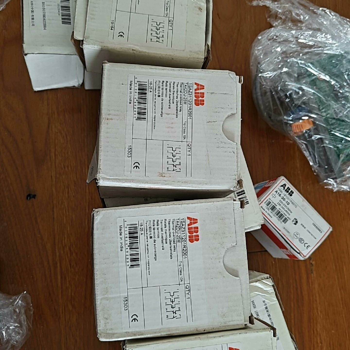 议价议价仓存ABB热过载继电器，打包处理，一起16个，都是实物拍