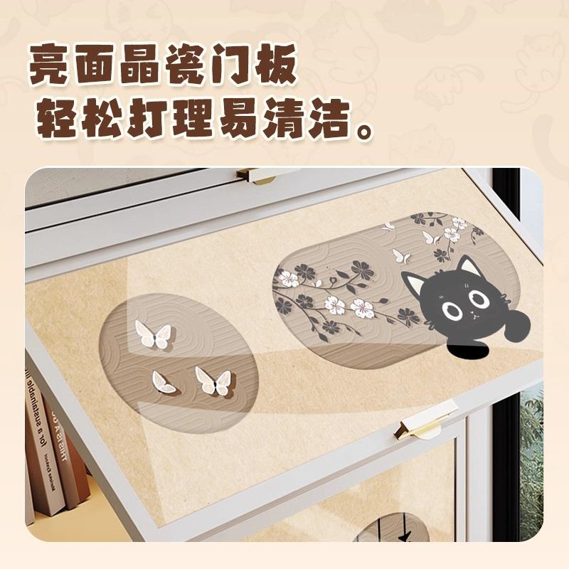 【折扣价】复古风书柜客厅铁艺收纳书架家用落地防尘置物架钢制储