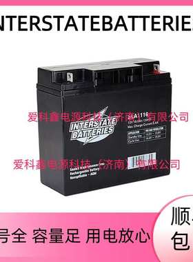 INTERSTATE 蓄电池 SLA1116 12V18.0AH UPS应急电源电池
