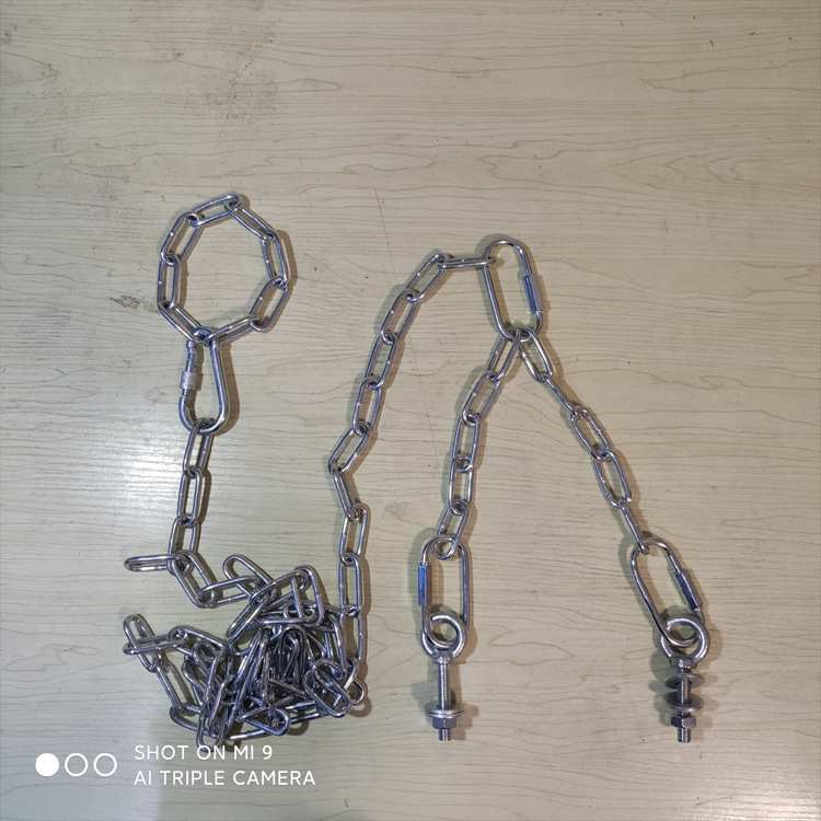 轮胎秋千配件包塑链条保护套连接带连接环家用挂钩户外单杠树枝上