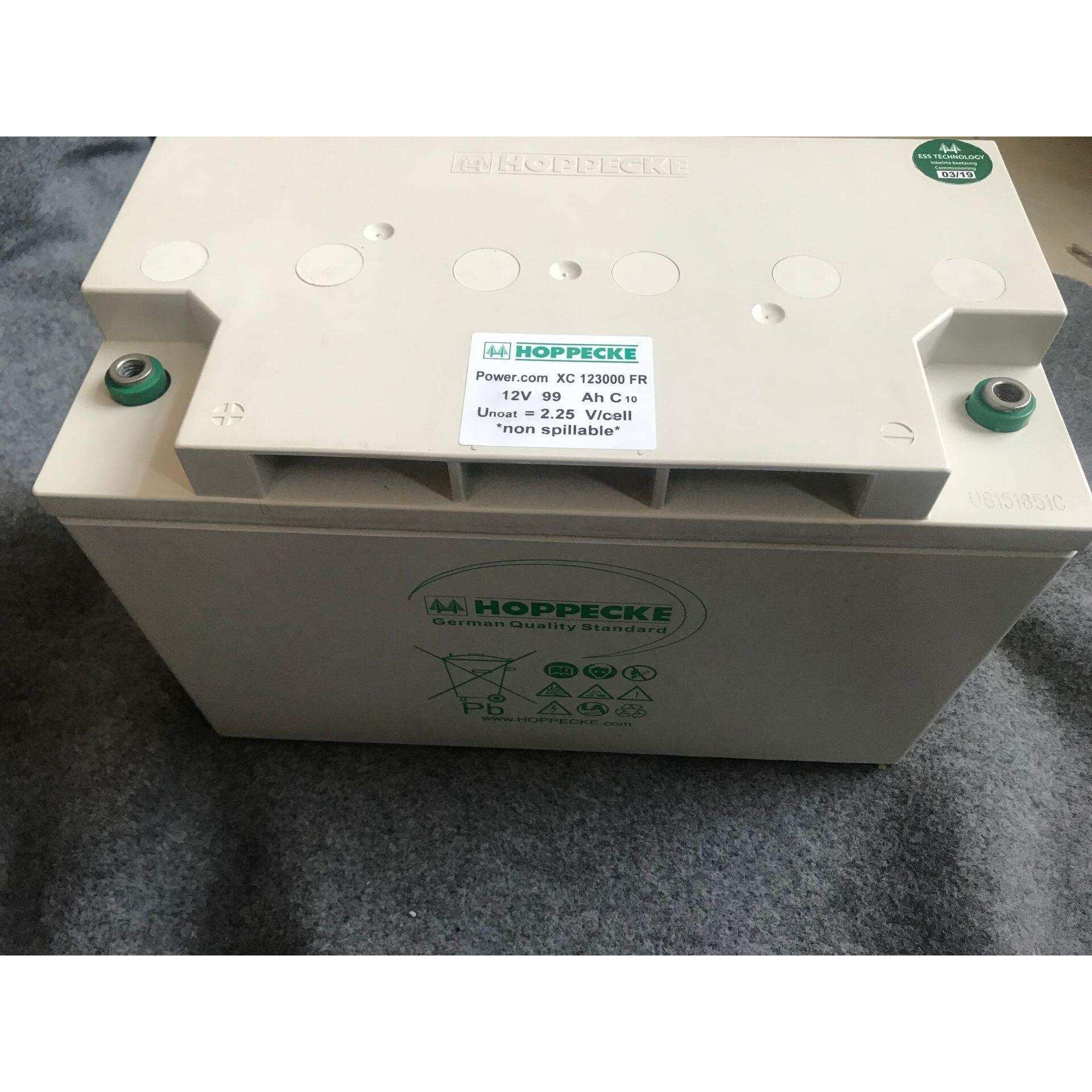 HOPPECKE德国 荷贝克胶体蓄电池 SB12-140 12V140AH 直流屏免维护