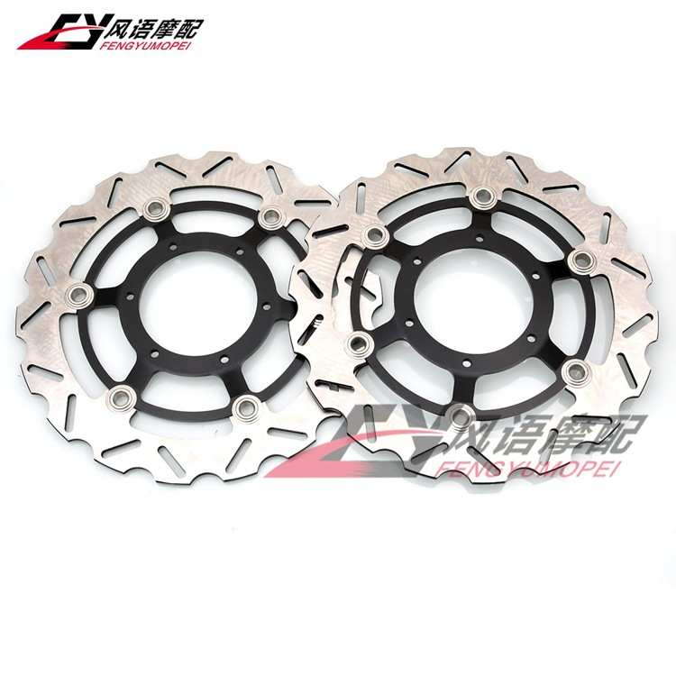 适用本田CB600F 黄蜂600 07-13 CBR600F 11-13菊花前刹车盘碟刹盘